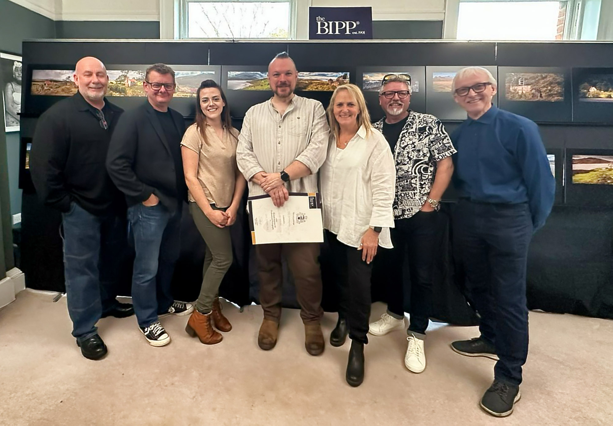 Licentiate of the British Institute of Professional Photography